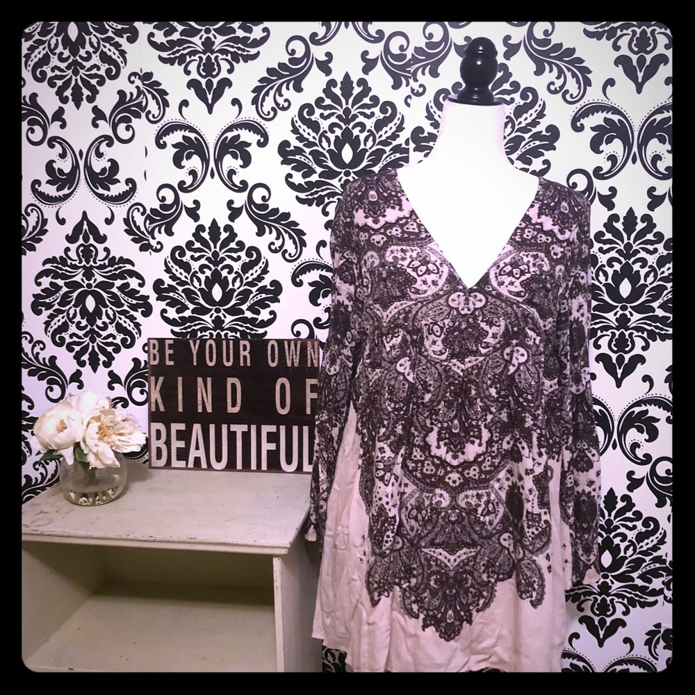 Free People paisley dress